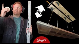 Ultimate GarageShop Storage Lift Pulley System  22  Bayfire Builds [upl. by Ennaylloh83]