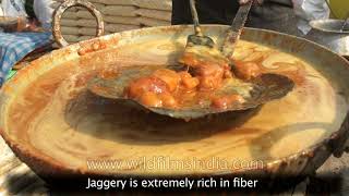 Jaggery How Gurh is made in India [upl. by Tatiana]