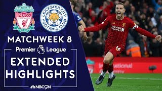 Liverpool v Leicester City  PREMIER LEAGUE HIGHLIGHTS  10519  NBC Sports [upl. by Ylac]