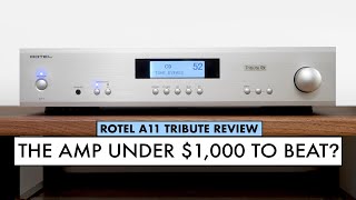 The Amplifier UNDER 1000 to BEAT ROTEL Amplifier A11 TRIBUTE REVIEW [upl. by Lauren]