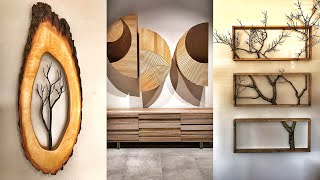 50 Wooden wall decorating ideas 2021 for modern home [upl. by Hooker]