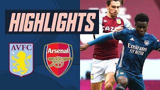 HIGHLIGHTS  Aston Villa vs Arsenal 10  Premier League [upl. by Yerdua353]