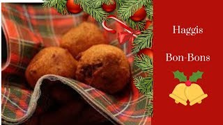 Christmas Haggis BonBons haggis balls Recipe amp Cook with me [upl. by Melamed377]