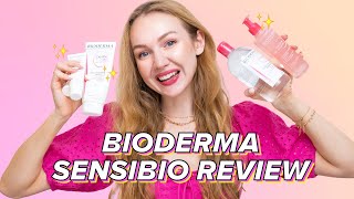 Bioderma Sensibio Product Review AcneSafe Products [upl. by Ellesor59]