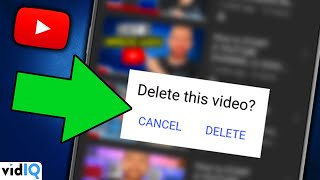 How To Easily Delete YouTube Videos On Mobile  Android or iPhone [upl. by Ikcaj]