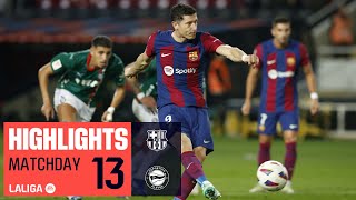 Resumen de FC Barcelona vs Deportivo Alavés 21 [upl. by Gnal]