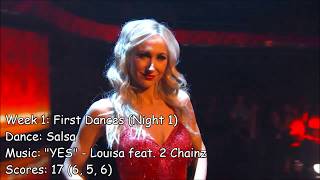 Nikki Glaser  All Dancing With The Stars Performances [upl. by Pamela611]