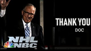 Doc Emrick retires What he will remember most after 50year run with NHL  NBC Sports [upl. by Rillings365]