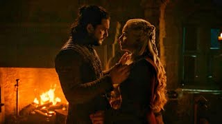 GOT S8Ep04 Daenerys and Jon snow Scene [upl. by Yornek]