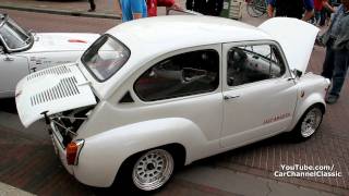 Fiat 600 Abarth GSXR 1000cc 1080p HD [upl. by Laeno]