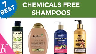 7 Best Shampoos for Dry amp Damaged Hair in India with Price  Natural amp Chemical Free Shampoos [upl. by Montagu]