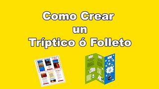 Como hacer un tríptico fácil y rápido ★ [upl. by Atinot]