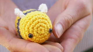 Tutoriel Amigurumi Abeille  super easy fr [upl. by Denie]