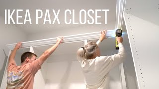 IKEA PAX Closet  Home With Stefani [upl. by Egas644]