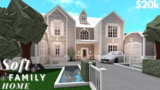 BLOXBURG Soft Family House 20k Slowed Down [upl. by Nit]