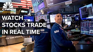 Watch stocks trade in real time after Dows third worstday ever– 3172020 [upl. by Aekim]