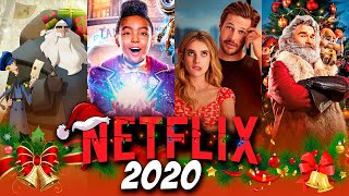 Las Mejores Películas NAVIDEÑAS ORIGINALES de NETFLIX 2020 🎅🎄✨ [upl. by Inohtna]