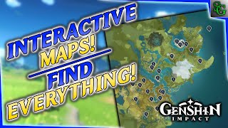 Genshin Impact  Helpful Interactive Map Tools [upl. by Rairb]