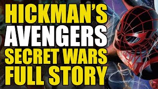 Jonathan Hickmans AvengersSecret Wars Full Story  Comics Explained [upl. by Sowell]