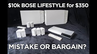 BOSE LIFESTYLE 30 REPAIR AND REVIEW [upl. by Nathan]