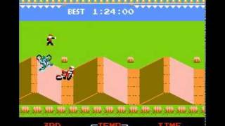 NES Longplay 098 Excite Bike [upl. by Emelin558]