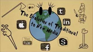 The Evolution of Traditional to New Media [upl. by Enelyk]