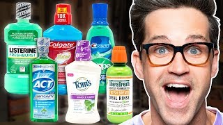 Whats The Best Mouth Wash Taste Test [upl. by Tommy]