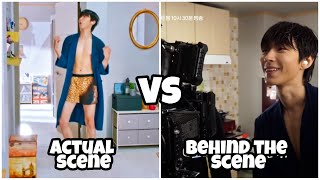 True Beauty  actual scene vs bts  Han Seojun Dancing “Okey Dokey” by Mino ft Zico [upl. by Brenda]