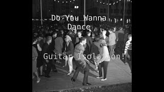 Do you Wanna Dance isolated guitar recreation  Beach Boys [upl. by Adirahs]