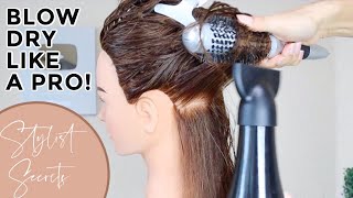 How To Blow Dry Style Like a Pro [upl. by Belvia2]