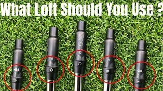 What Driver Loft Should You Use [upl. by Nilats]