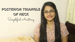 POSTERIOR TRIANGLE OF NECK  ANATOMY  SIMPLIFIED [upl. by Eemyaj]