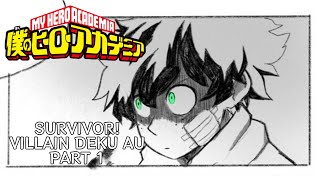 Survivor Villain Deku AU Episode 1 My Hero Academia Comic Dub [upl. by Fish]