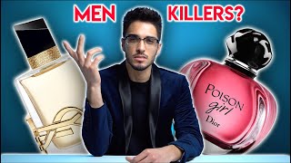 25 MEN KILLER perfumes in 90 SECONDS 💦 [upl. by Aicitel553]