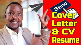 How to Send Cover Letter and CV by Email  Professional Job Application Email [upl. by Ynattir118]