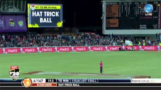 The dramatic final over of BBL04 and Brett Lee [upl. by Kevina981]