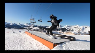 Avoriaz Yasmins Guides to snowboarding in Avoriaz [upl. by Carbo]