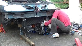 Gearbox replacement part 1 gearbox removal [upl. by Nwahsel]