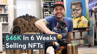 Making 46K In 6 Weeks Selling NFTs [upl. by Siroved]