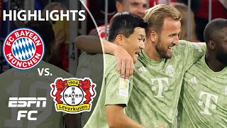 Bayern Munich vs Bayer Leverkusen  Bundesliga Highlights  ESPN FC [upl. by Araic]