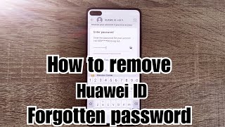 How to remove Huawei ID Forgotten password on every Huawei Device [upl. by Siryt47]