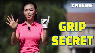 A Secret to Perfect Grip  Golf with Aimee [upl. by Llerrej]