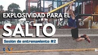 Sesión de Fuerza Explosiva para saltar más alto en Voleibol  Checklist [upl. by Suryt686]