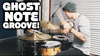 GhostNote Groove Drum Lesson [upl. by Tabbi678]