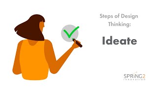 Design Thinking Step 3 Ideate [upl. by Yuhas791]