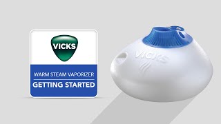 Vicks Warm Steam Vaporizer V150  Getting Started [upl. by Bowerman]