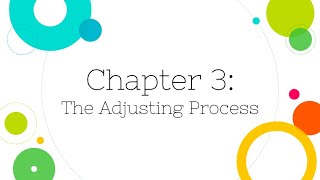 Financial Accounting Chapter 3 The Adjusting Process [upl. by Adnirol]