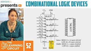 How Combinational Logic Devices Work  The Learning Circuit [upl. by Renrew347]