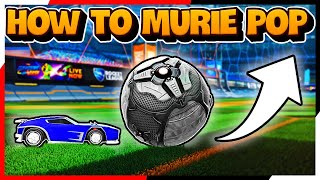 How to Murie Pop  Training pack  Rocket League Freestyle Tutorial [upl. by Anwaf]