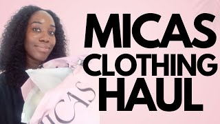 My First MICAS Clothing Haul🍂🍂 [upl. by Ahsiki]